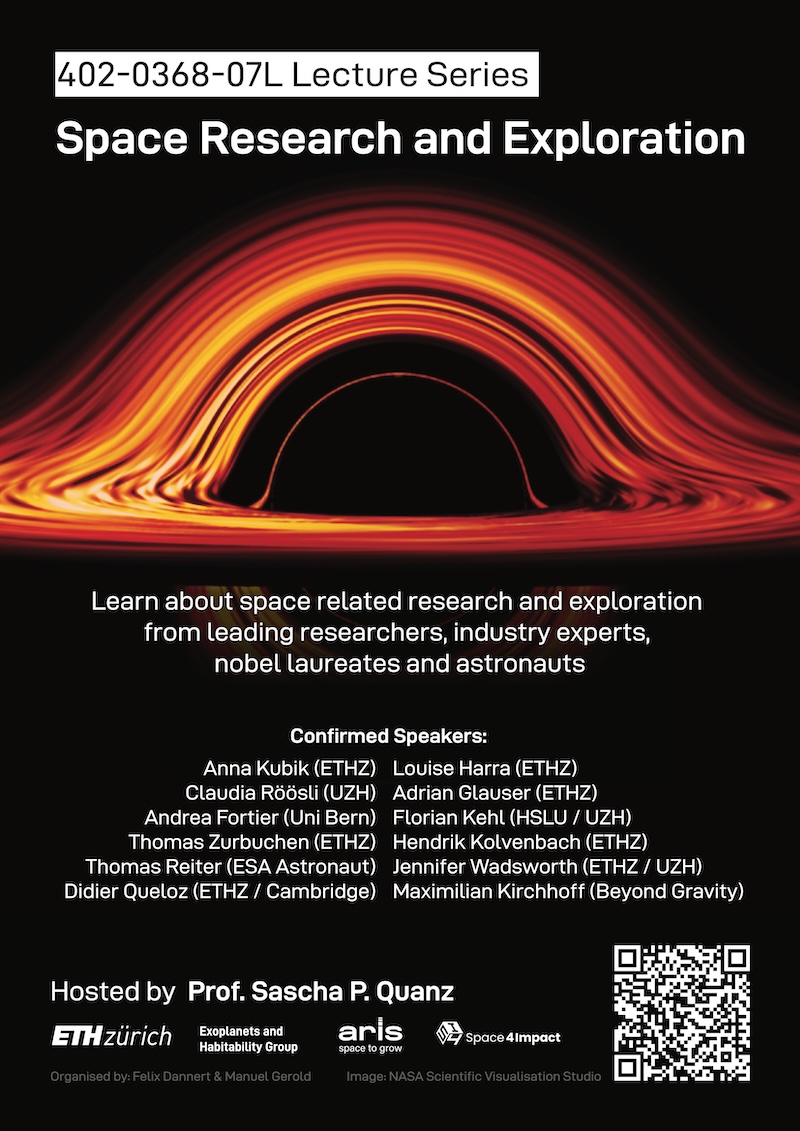 Poster for the autumn semester 2023 edition of the lecture series