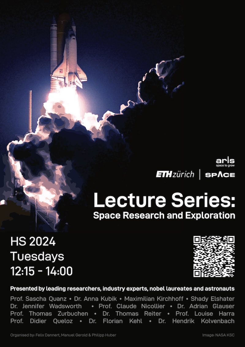 Poster for the autumn semester 2024 edition of the lecture series