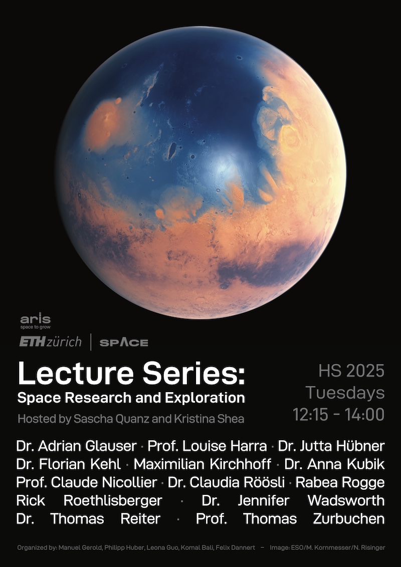 Poster for the autumn semester 2025 edition of the lecture series